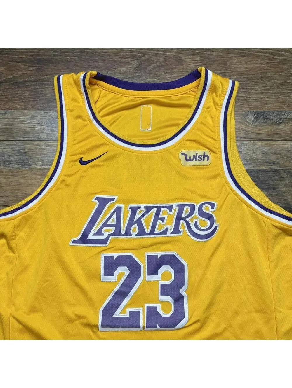 Lebron James Los Angeles Lakers Jersey Nike Swingman Men’s 52